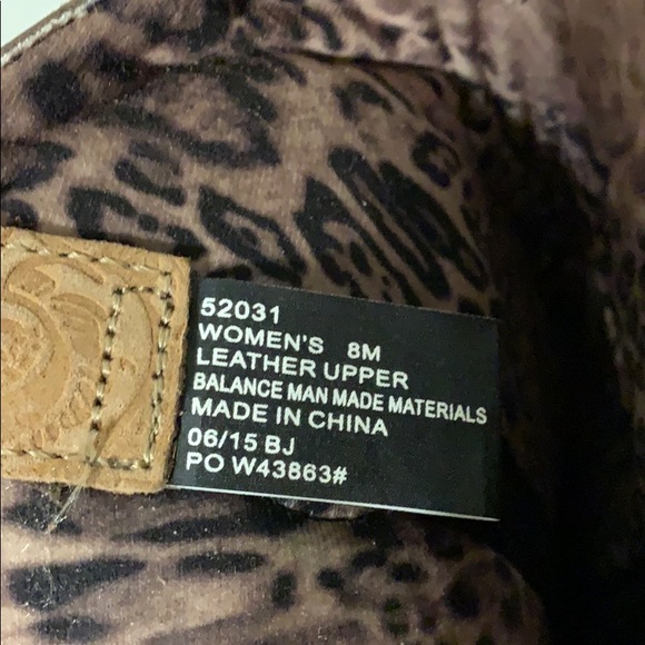 Laredo Western Cowgirl Boots 8M NWOT with Fringe - Picture 7 of 16